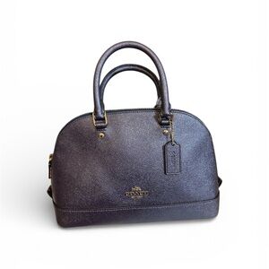 Coach Mini Sierra Blue Satchel